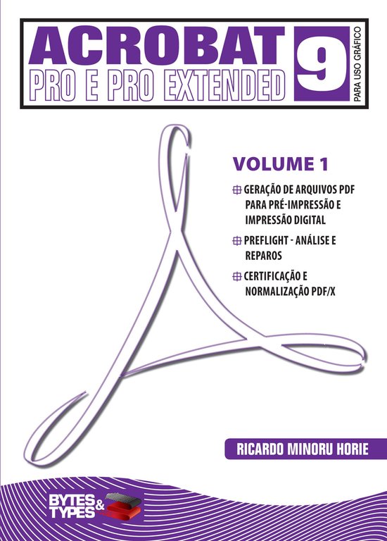 Acrobat 9 Pro e Pro Extended para uso gráfico - Volume 1 - cover