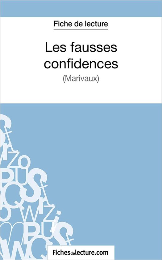 Les fausses confidences - cover