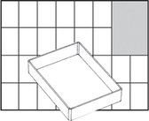 Inzet Box. afm A71 Low. H: 24 mm. afm 109x79 mm. 1 stuk