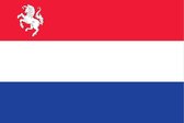 Vlag Nederland met inzet Twentse Ros 80x120cm