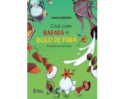 Chá com bafafá e bolo de fubá