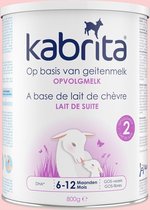 Kabrita 2 Opvolgmelk - Op basis van Nederlandse geitenmelk - Flesvoeding 6-12 maanden - 800g