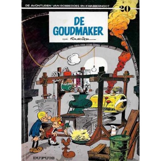 Cover van het boek 'Robbedoes / 20 De Goudmaker' van  Fournier