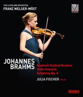 Julia Fischer, Cleveland Orchestra, Franz Welser-Möst - Brahms: Violin Concert D-Dur (DVD)