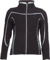 Maupiti Fleecevest Kati Dames Polyester Zwart/wit Maat M