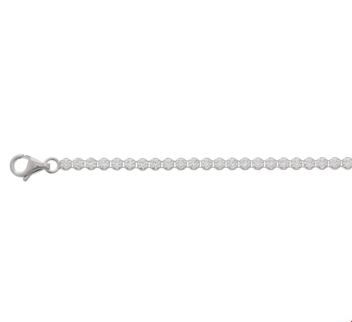 Tennisarmband zirkonia 2,5 mm 18 cm - PSN1324671
