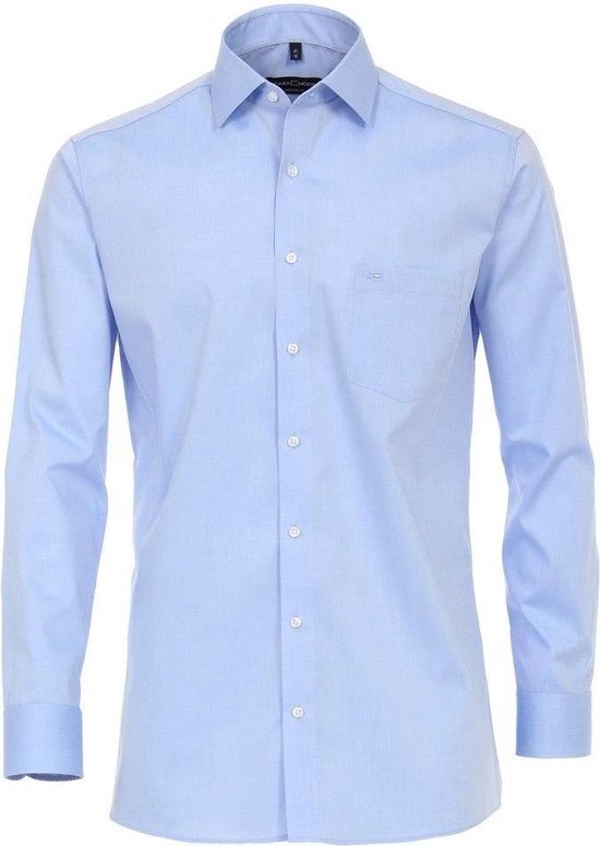 CASA MODA modern fit overhemd - lichtblauw - Strijkvriendelijk - Boordmaat:
