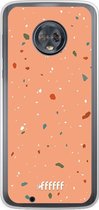 Motorola Moto G6 Hoesje Transparant TPU Case - Terrazzo N°10 #ffffff