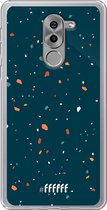 Honor 6X Hoesje Transparant TPU Case - Terrazzo N°9 #ffffff