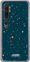 Xiaomi Mi Note 10 Hoesje Transparant TPU Case - Terrazzo N°9 #ffffff
