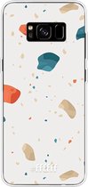 Samsung Galaxy S8 Plus Hoesje Transparant TPU Case - Terrazzo N°3 #ffffff