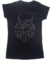 Disturbed Dames Tshirt -L- Omni Foil Zwart