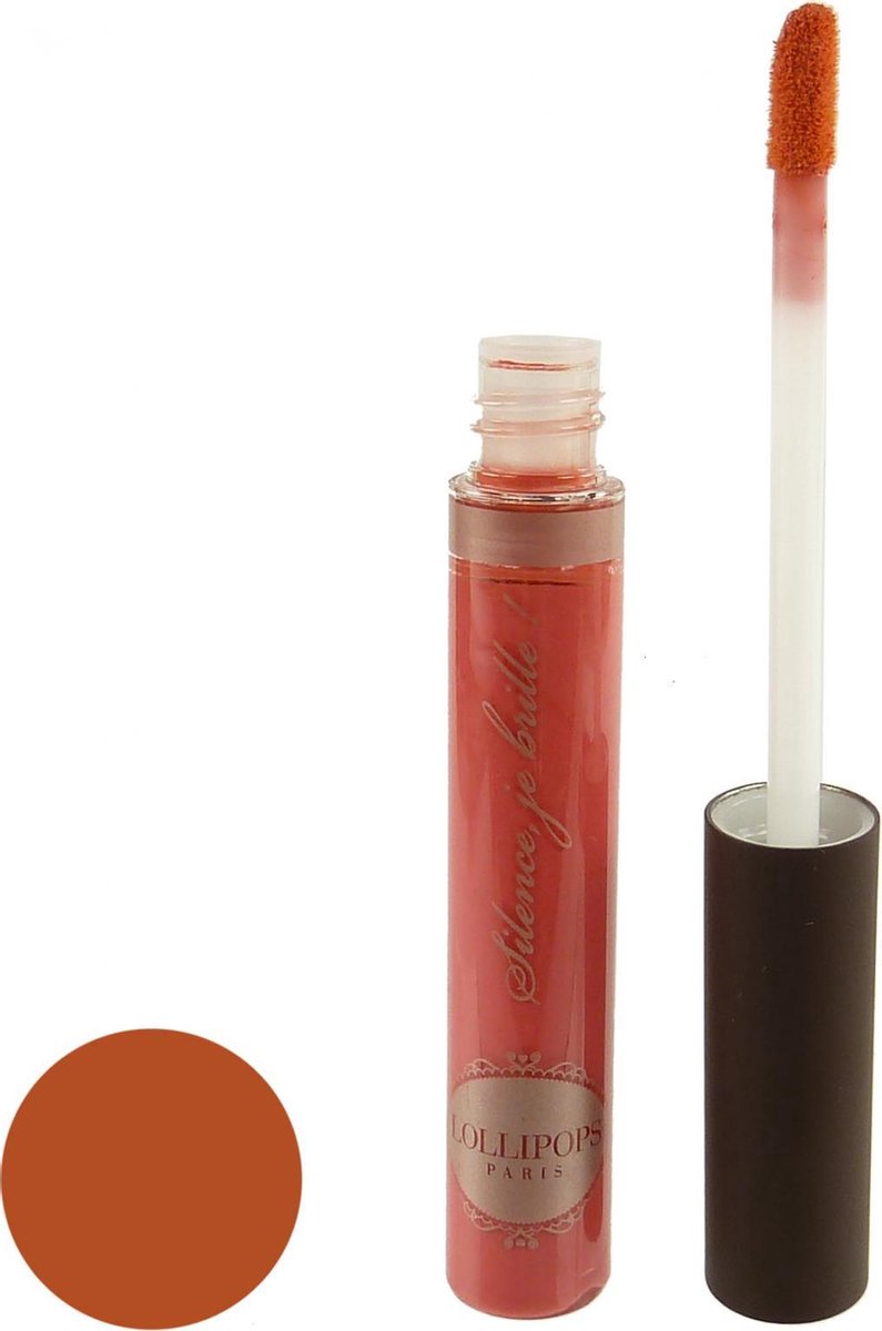 Lollipops Paris Lip Gloss Silence per glasses - Lippen Kleur Make Up SPF 12 - 5ml - 610 Emma
