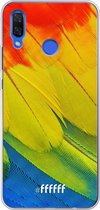 Huawei Nova 3 Hoesje Transparant TPU Case - Macaw Hues #ffffff