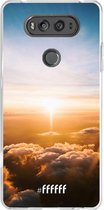 LG V20 Hoesje Transparant TPU Case - Cloud Sunset #ffffff