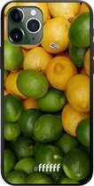 iPhone 11 Pro Hoesje TPU Case - Lemon & Lime #ffffff