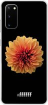 Samsung Galaxy S20 Hoesje Transparant TPU Case - Butterscotch Blossom #ffffff