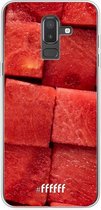 Samsung Galaxy J8 (2018) Hoesje Transparant TPU Case - Sweet Melon #ffffff