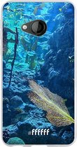 HTC U Play Hoesje Transparant TPU Case - Coral Reef #ffffff