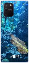 Samsung Galaxy Note 10 Lite Hoesje Transparant TPU Case - Coral Reef #ffffff