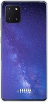 Samsung Galaxy Note 10 Lite Hoesje Transparant TPU Case - Star Cluster #ffffff