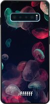 Samsung Galaxy S10 Plus Hoesje TPU Case - Jellyfish Bloom #ffffff