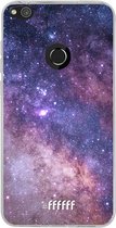 Huawei P8 Lite (2017) Hoesje Transparant TPU Case - Galaxy Stars #ffffff
