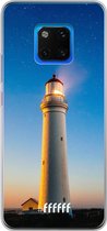 Huawei Mate 20 Pro Hoesje Transparant TPU Case - Lighthouse #ffffff