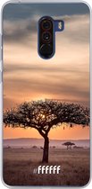 Xiaomi Pocophone F1 Hoesje Transparant TPU Case - Tanzania #ffffff