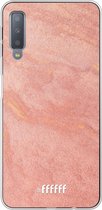 Samsung Galaxy A7 (2018) Hoesje Transparant TPU Case - Sandy Pink #ffffff