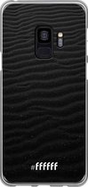 Samsung Galaxy S9 Hoesje Transparant TPU Case - Black Beach #ffffff