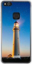 Huawei P10 Lite Hoesje Transparant TPU Case - Lighthouse #ffffff