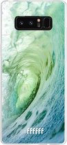 Samsung Galaxy Note 8 Hoesje Transparant TPU Case - It's a Wave #ffffff