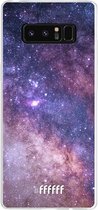 Samsung Galaxy Note 8 Hoesje Transparant TPU Case - Galaxy Stars #ffffff