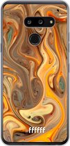 LG G8 ThinQ Hoesje Transparant TPU Case - Brownie Caramel #ffffff