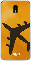 Samsung Galaxy J7 (2018) Hoesje Transparant TPU Case - Aeroplane #ffffff