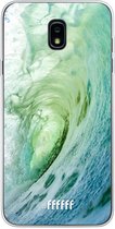 Samsung Galaxy J7 (2018) Hoesje Transparant TPU Case - It's a Wave #ffffff