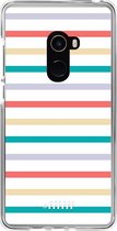 Xiaomi Mi Mix 2 Hoesje Transparant TPU Case - Pastel Tracks #ffffff