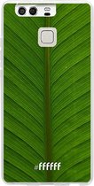 Huawei P9 Hoesje Transparant TPU Case - Unseen Green #ffffff