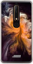 Nokia 6 (2018) Hoesje Transparant TPU Case - Crazy Space #ffffff