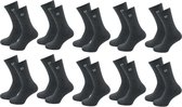 Pierre Cardin - Heren Sokken 10 Paar Casual Sokken - Grijs - Maat 39-42