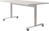 Linesto klaptafel 140CM Wit Lindberg Eiken