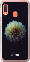 Samsung Galaxy A20e Hoesje Transparant TPU Case - Just a Perfect Flower #ffffff