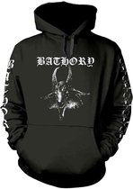 Bathory Hoodie/trui -L- Goat Zwart