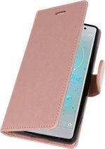 Wicked Narwal | Wallet Cases Hoesje voor Sony Xperia XZ2 Compact Roze