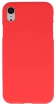 Wicked Narwal | Color TPU Hoesje voor iPhone XR Rood