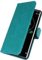 Wicked Narwal | bookstyle / book case/ wallet case Wallet Cases Hoesje voor Sony Xperia XZ3 Groen