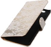 Wicked Narwal | Lace bookstyle / book case/ wallet case Hoes voor Huawei Nexus 6P Zwart