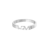 Ring Love - Zilver