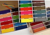 Kleurpotloden, diverse kleuren, 576 stuk/ 1 doos